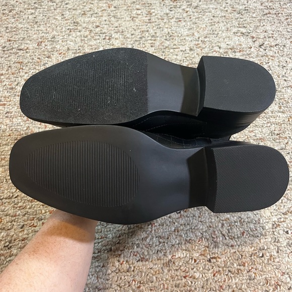 NEW JustFab JF Camille Side-Zip Black Ankle Boot Size 9 - Picture 12 of 13